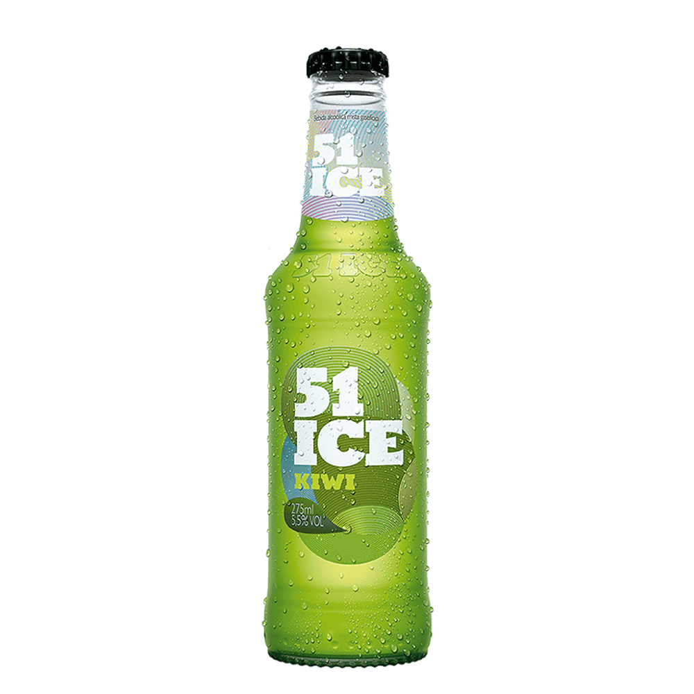 Bebida Mista Alcoólica Gaseificada 51 Ice Kiwi 275ml