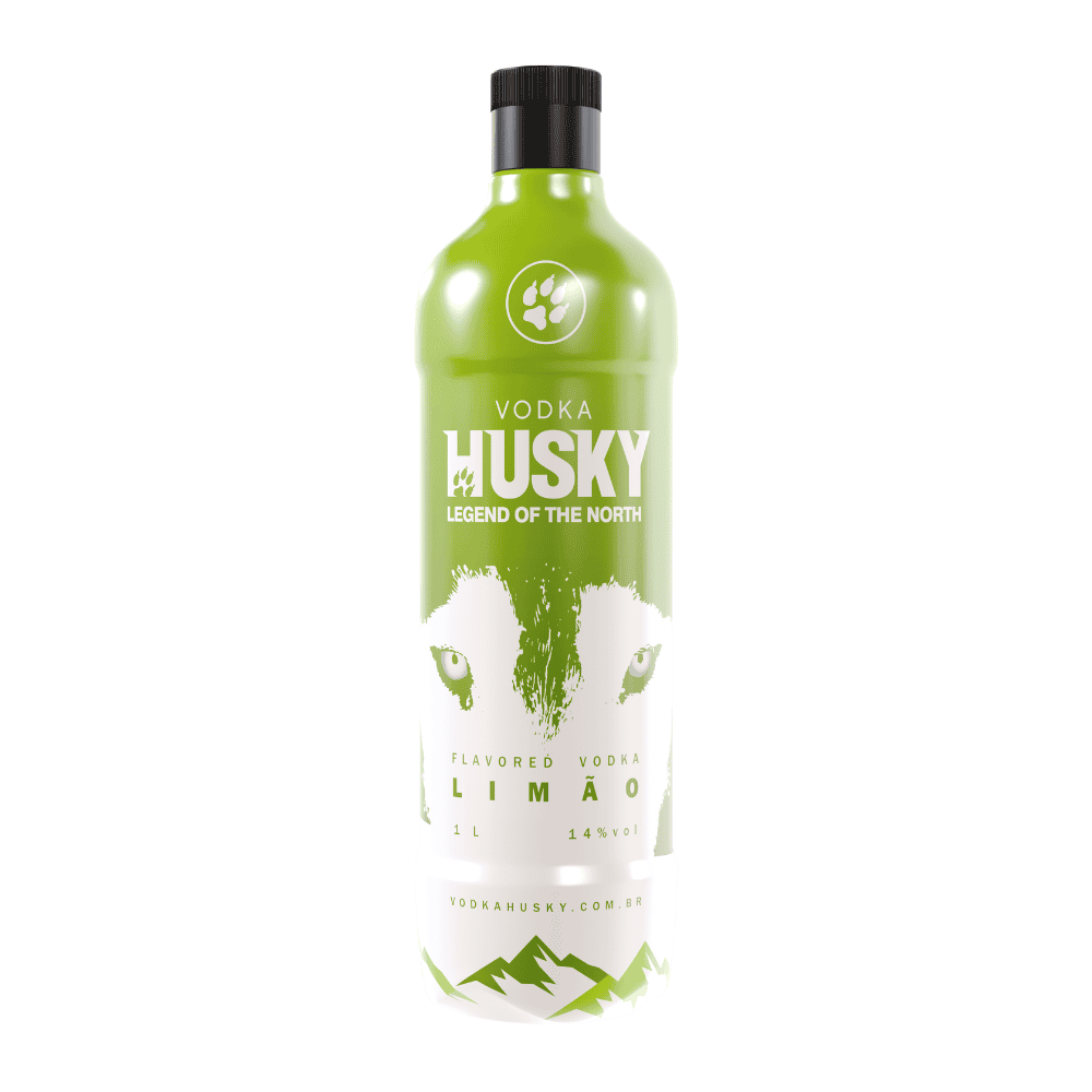 Vodka Husky Limão Pet 1L
