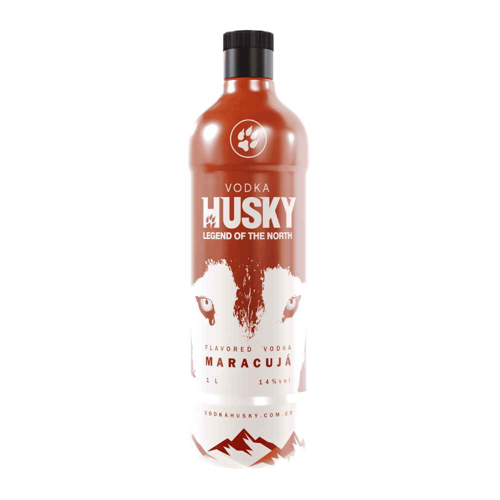 Vodka Husky Maracujá Pet 1L