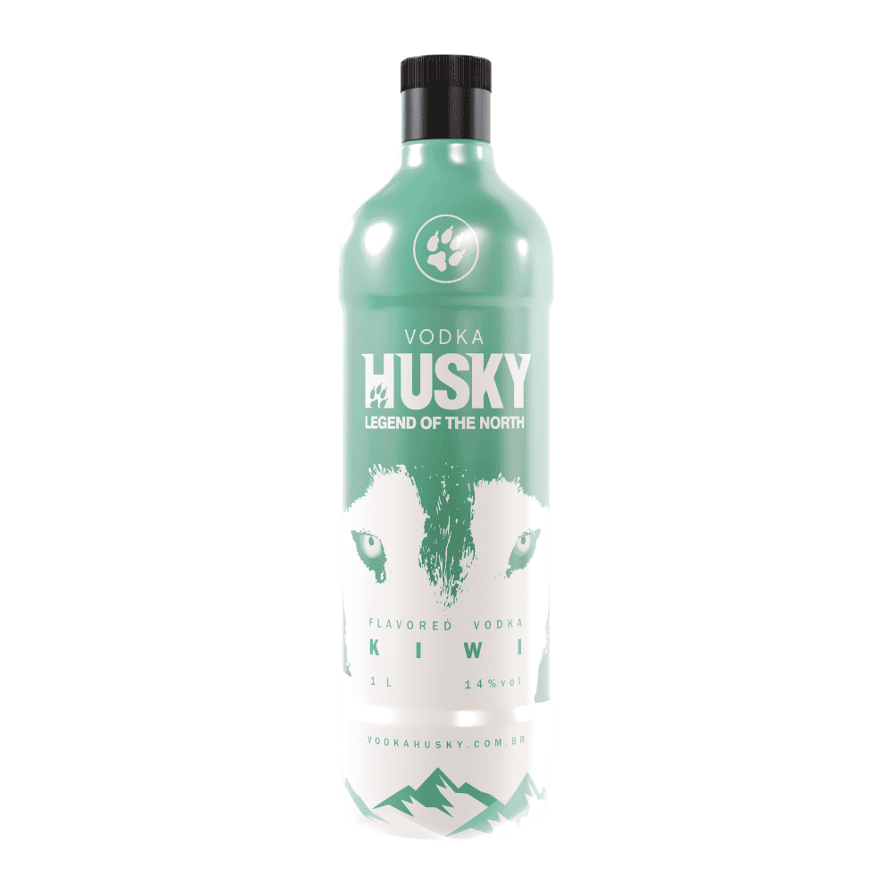 Vodka Husky Kiwi Pet 1L