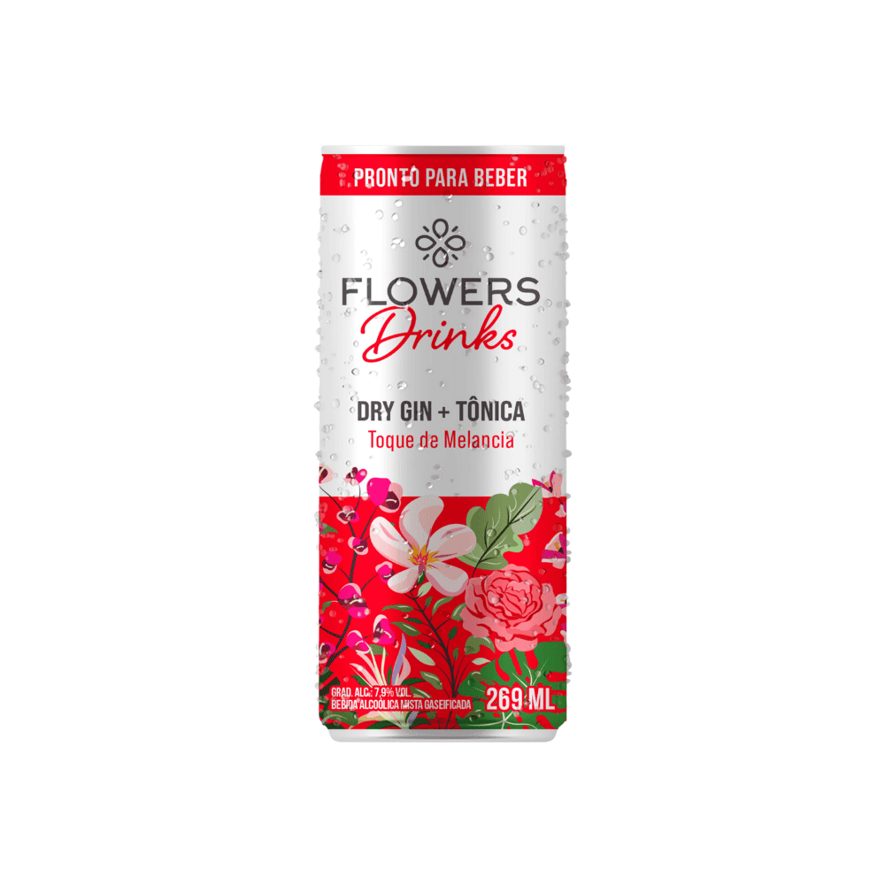 Gin Tônica Flowers Melancia 269ml