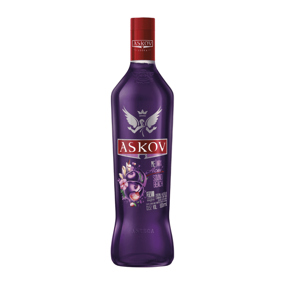 Vodka Askov ReMix Açaí 900ml