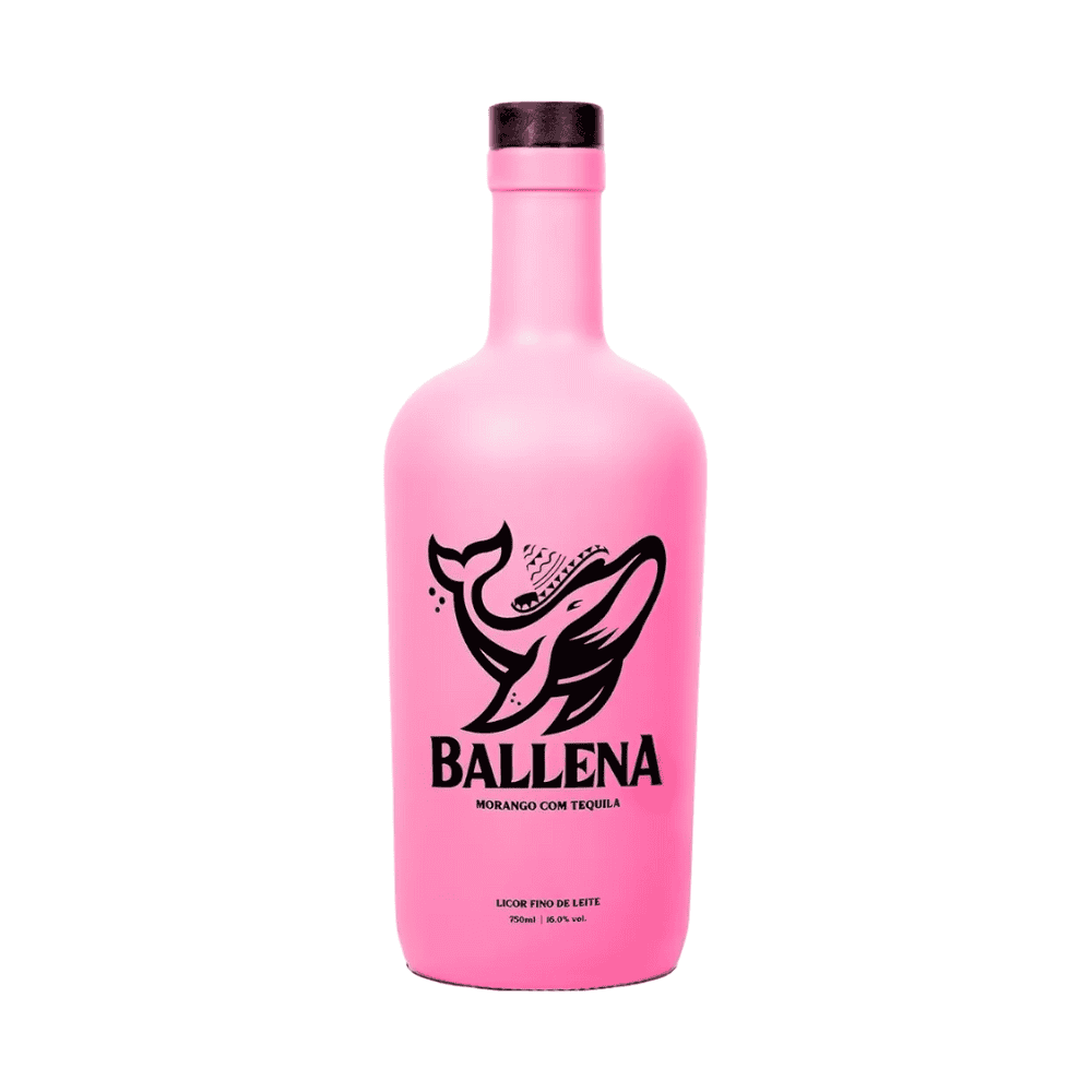 Licor Ballena Tequila com Morango 750ml