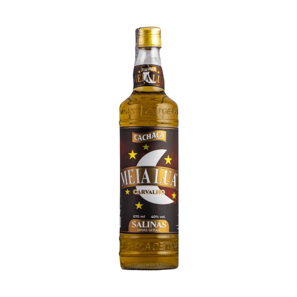 Cachaça Meia Lua Carvalho 670ml