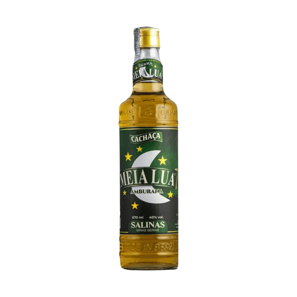 Cachaça Meia Lua Amburana 670ml
