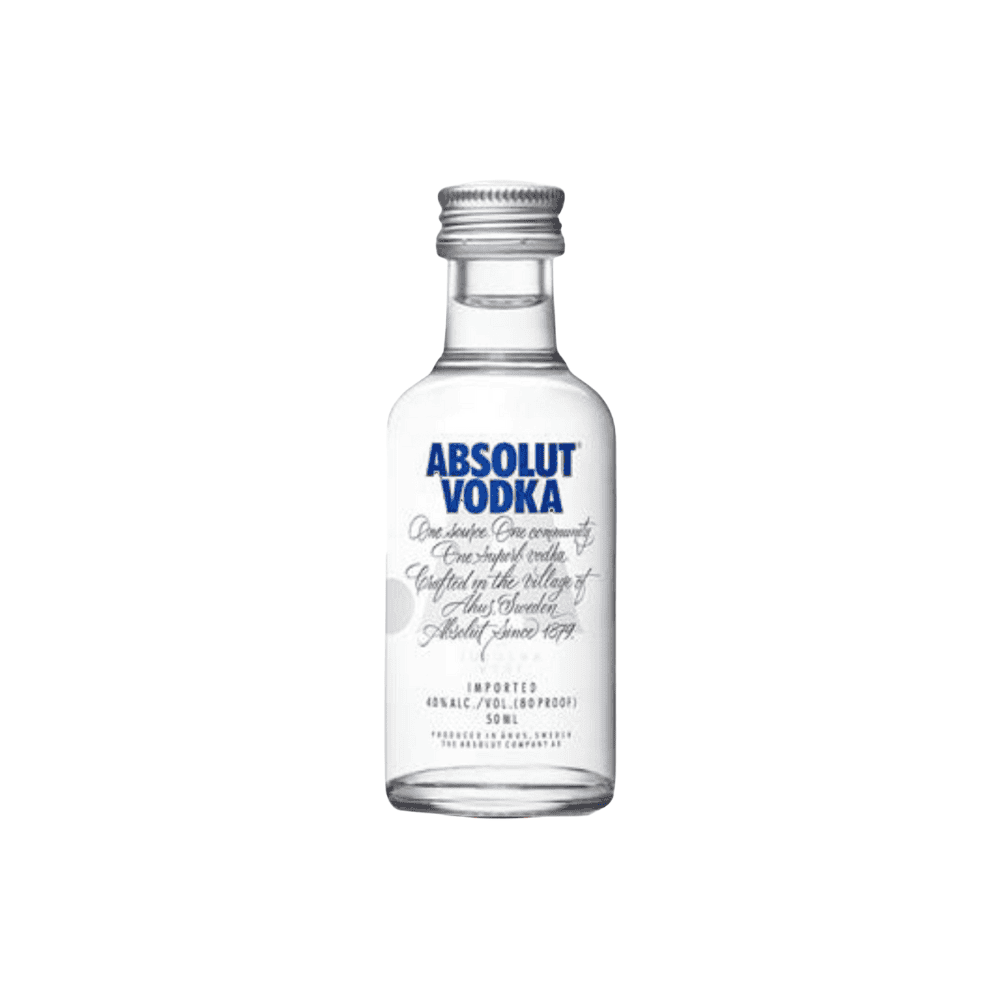 Miniatura Vodka Absolut 50ml