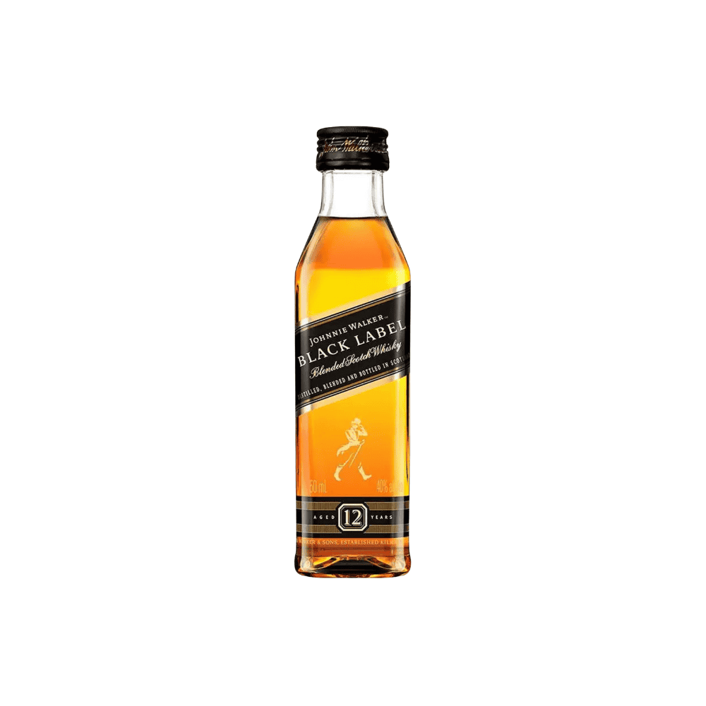 Miniatura Whisky Johnnie Walker Black Label 50ml