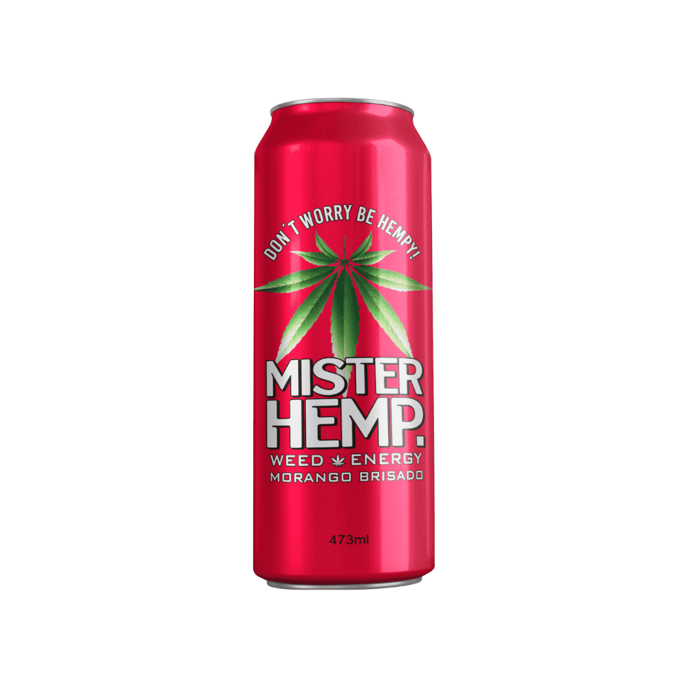 Energético Mister Morango Brisado 473ml