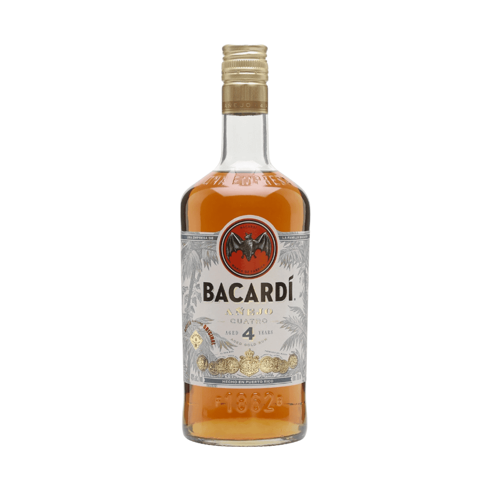 Rum Bacardi 4 anos 750ml