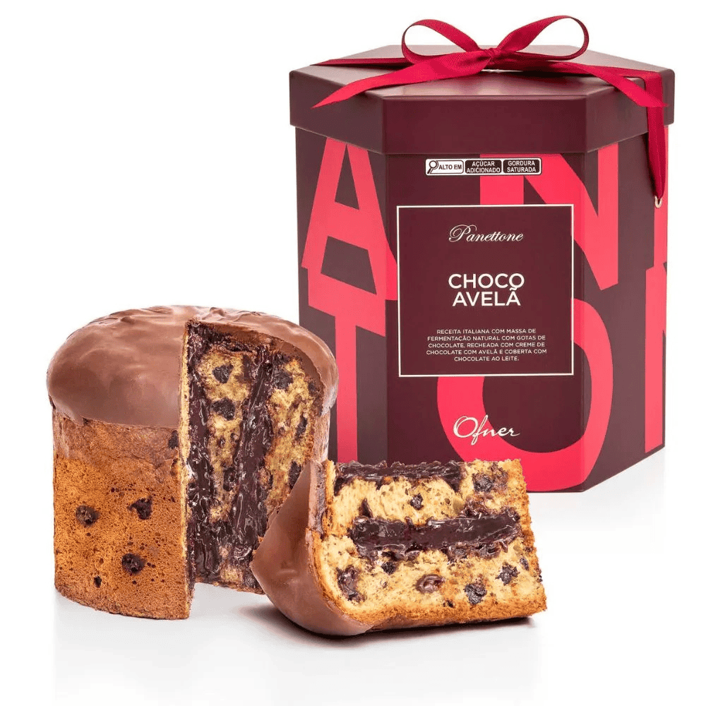 Panettone Ofner Choco Avelã 1Kg