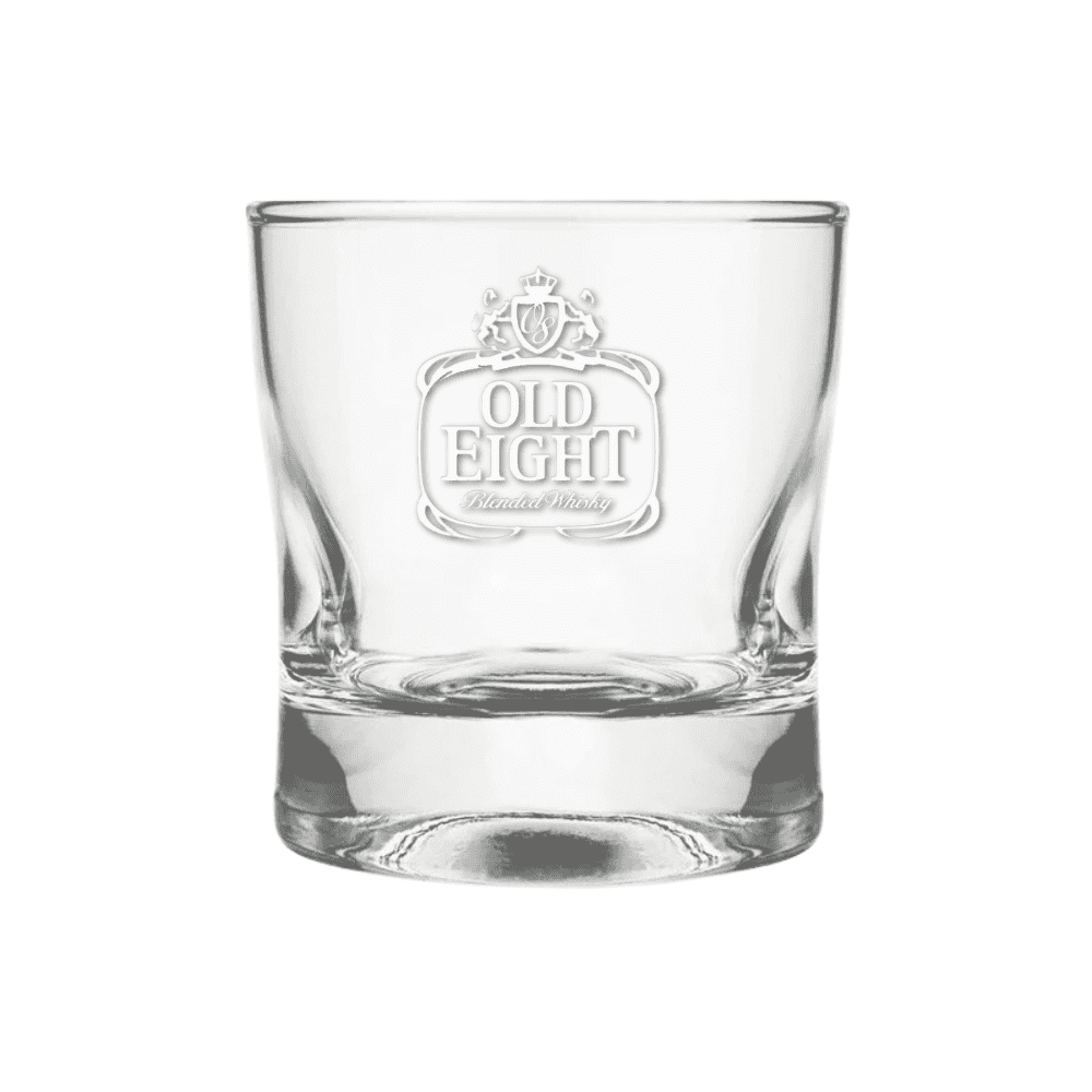 Copo de Whisky Old Eight Vidro 8cm