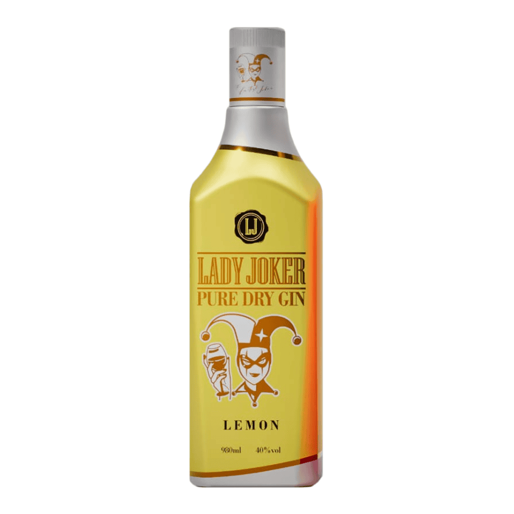 Gin Lady Joker Limão Pet 980ml