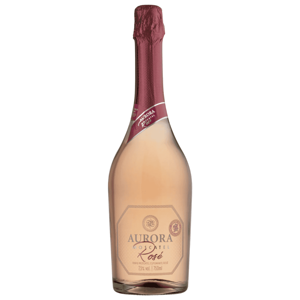 Espumante Aurora Moscatel Rosé 750ml