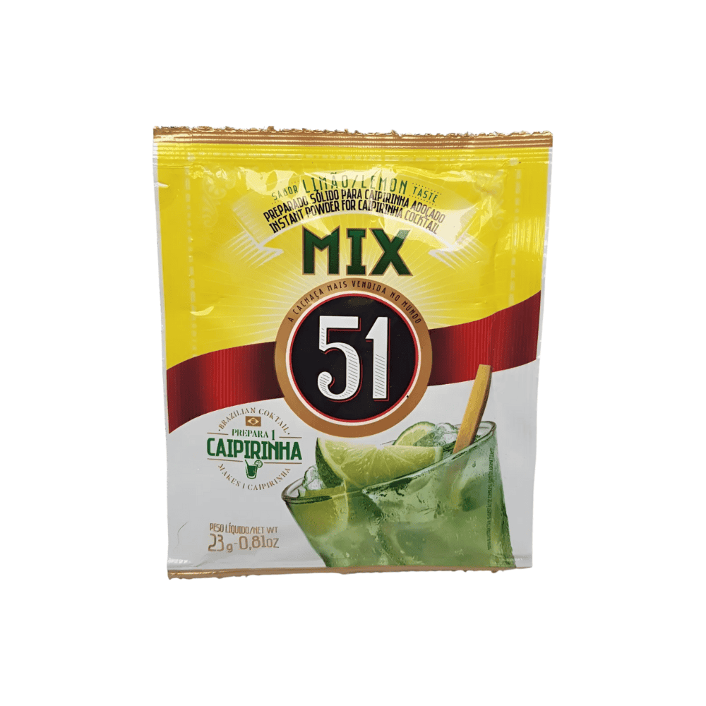 Sachê Preparo para Caipirinha 51 Mix Limão 23gr