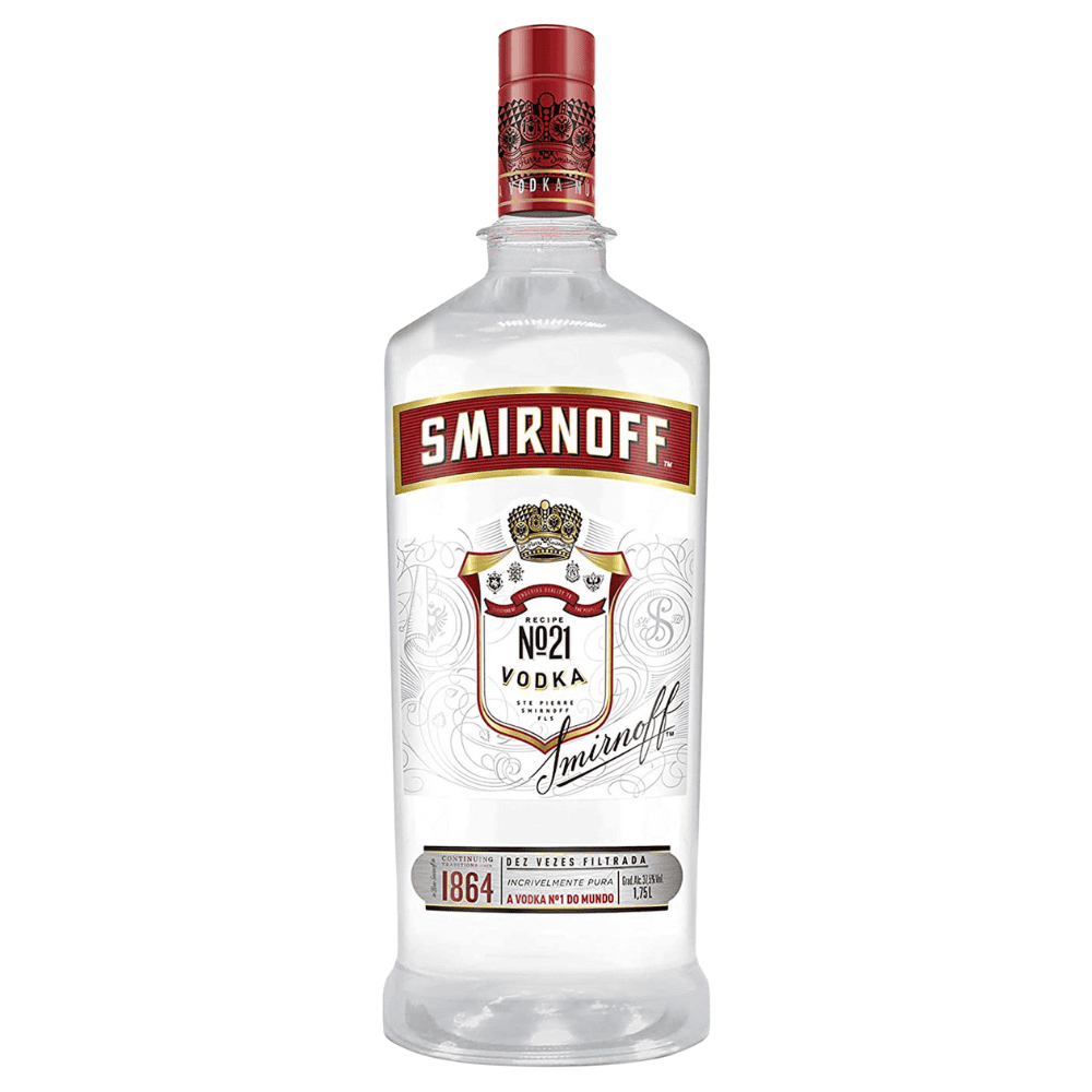 Vodka Smirnoff Pet 1,75L