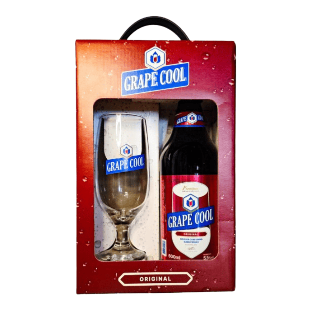 Kit Chopp de Vinho Góes Grape Cool 600ml com 1 Taça