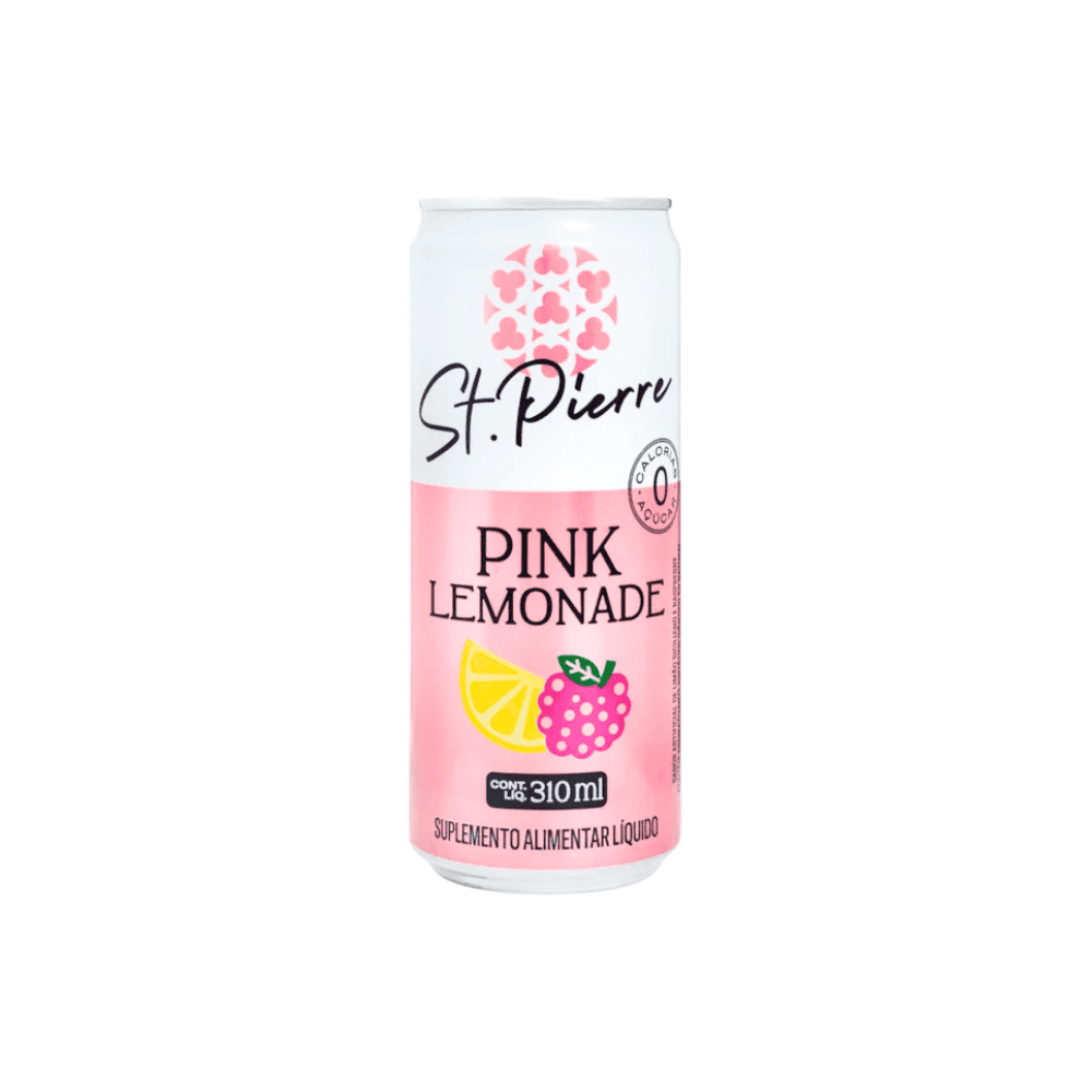 Refrigerante St. Pierre Pink Lemonade Lata 310ml