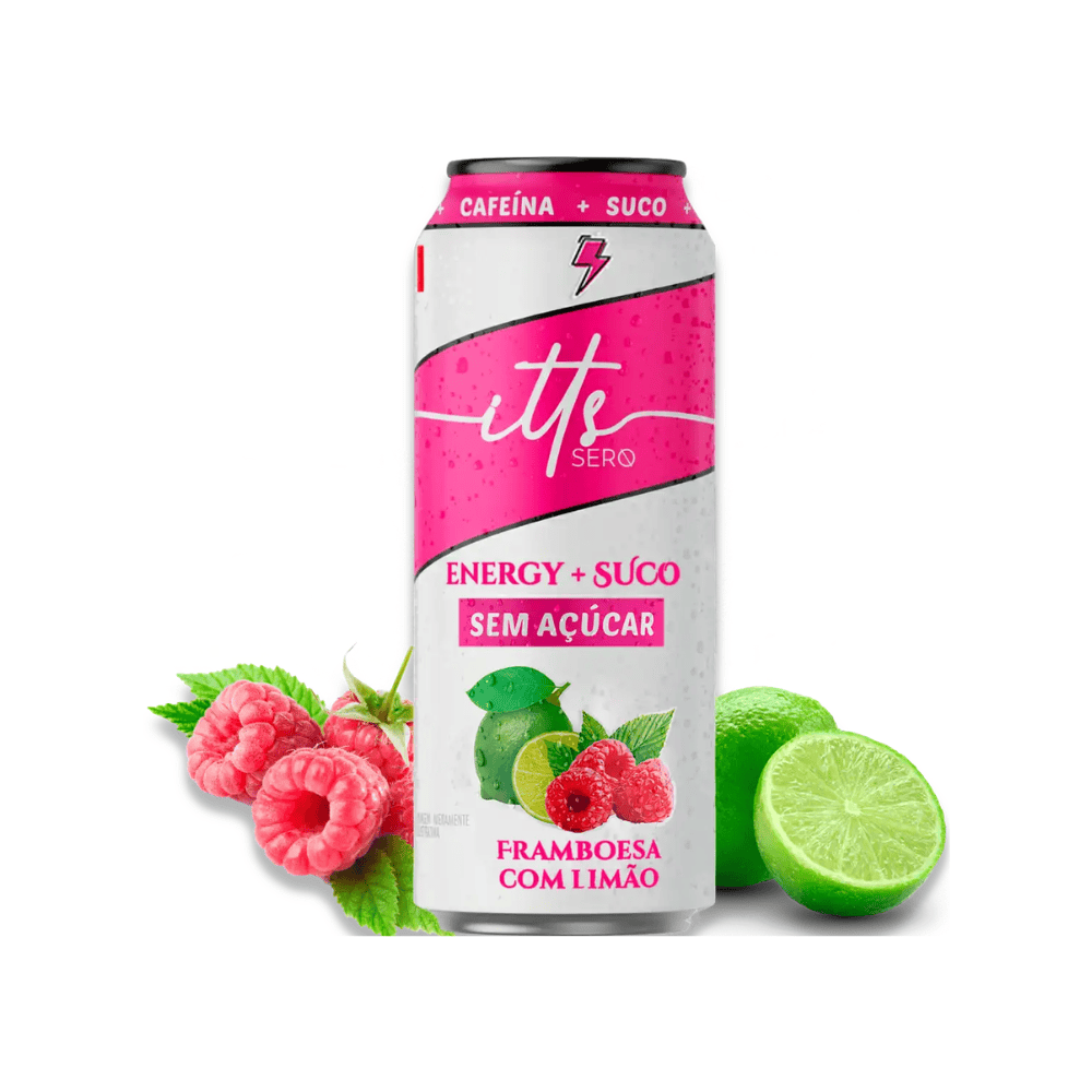 Bebida Itts Sero Energy + Suco Framboesa com Limão Lata 473ml