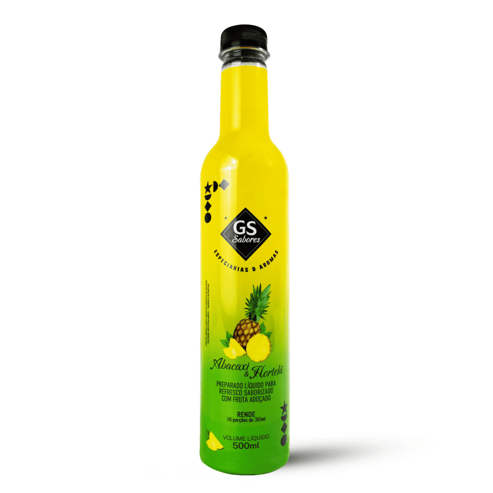 Xarope GS Sabores Abacaxi com Hortelã 500ml
