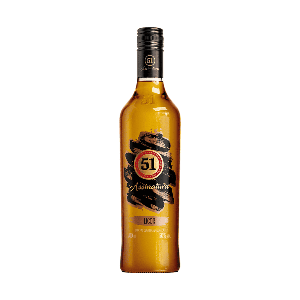 Cachaça 51 Assinatura Licor 700ml