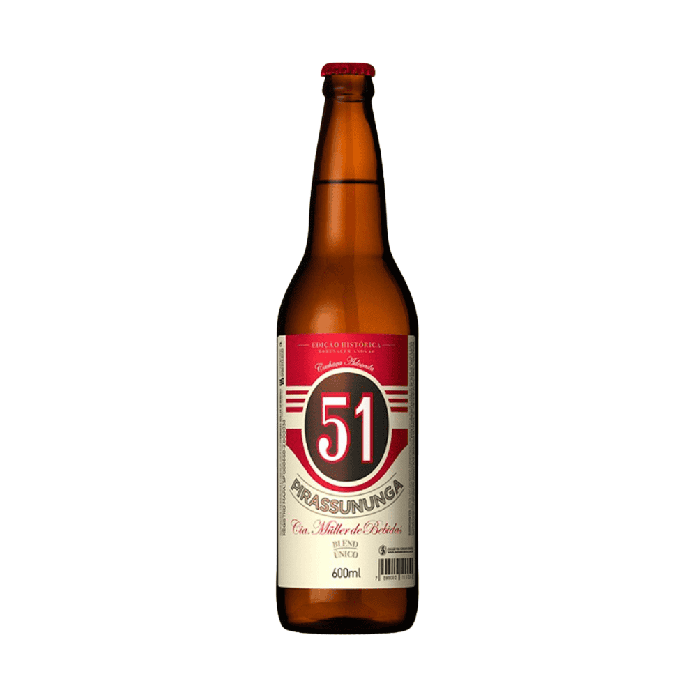 Cachaça 51 Edição Histórica 600ml