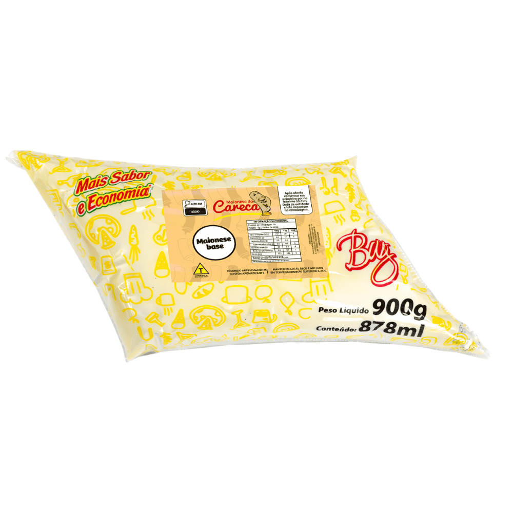 Maionese do Careca Base Tradicional Bag 900g