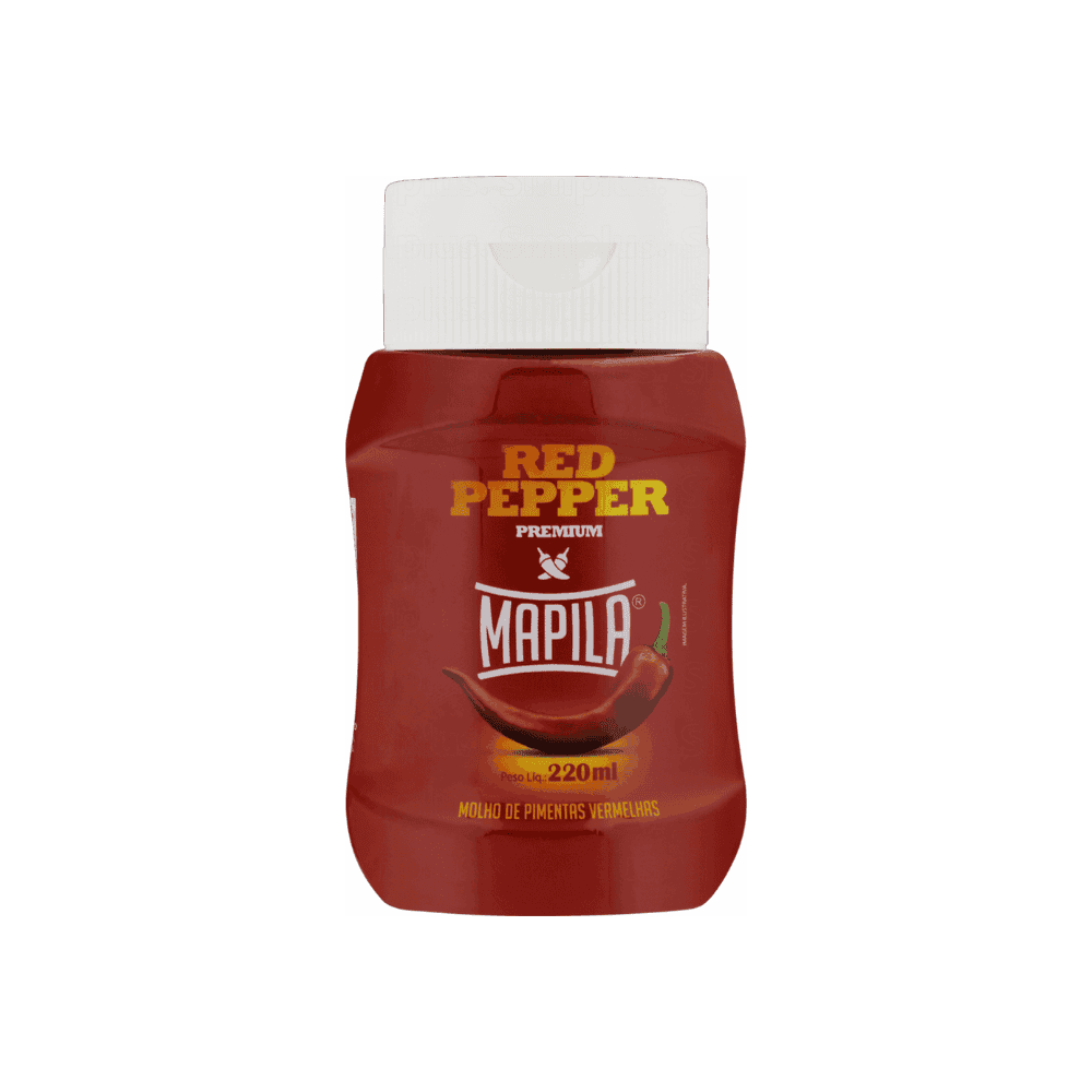 Molho de Pimenta Red Pepper Mapila 220ml