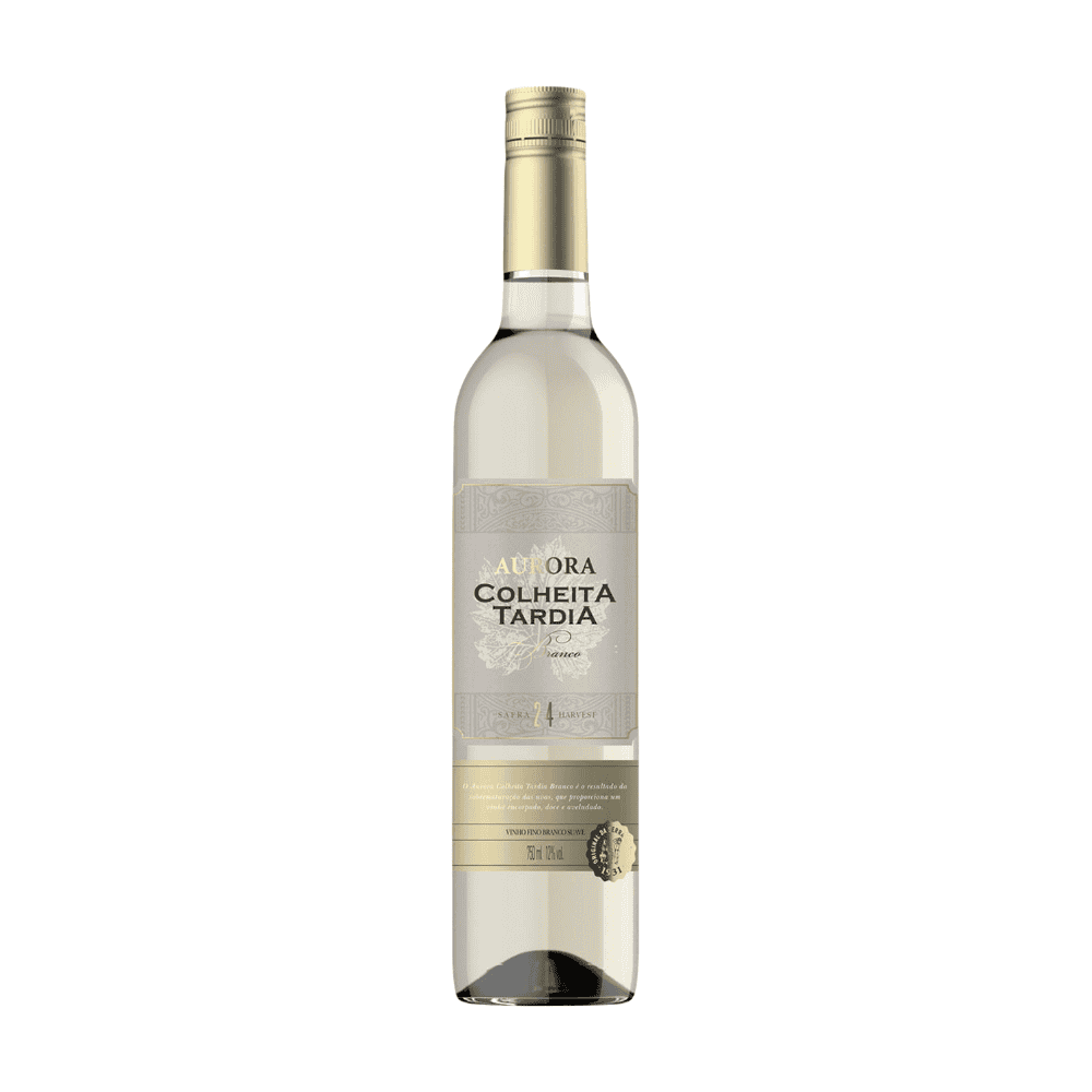 Vinho Aurora Colheita Tardia Branco 500ml