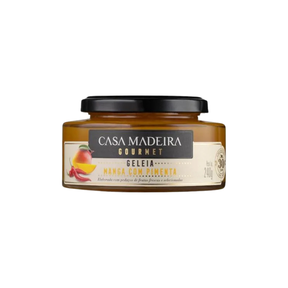 Geléia Casa Madeira Gourmet Abacaxi com Pimenta 240g
